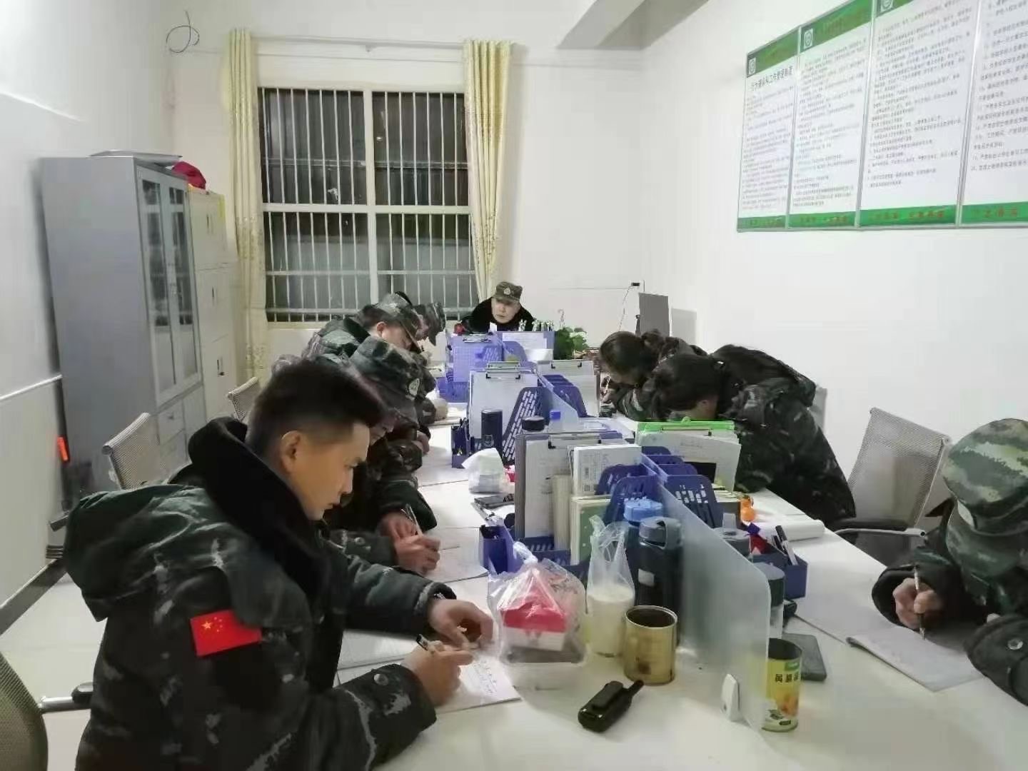 正苗启德青少年特训学校周例会